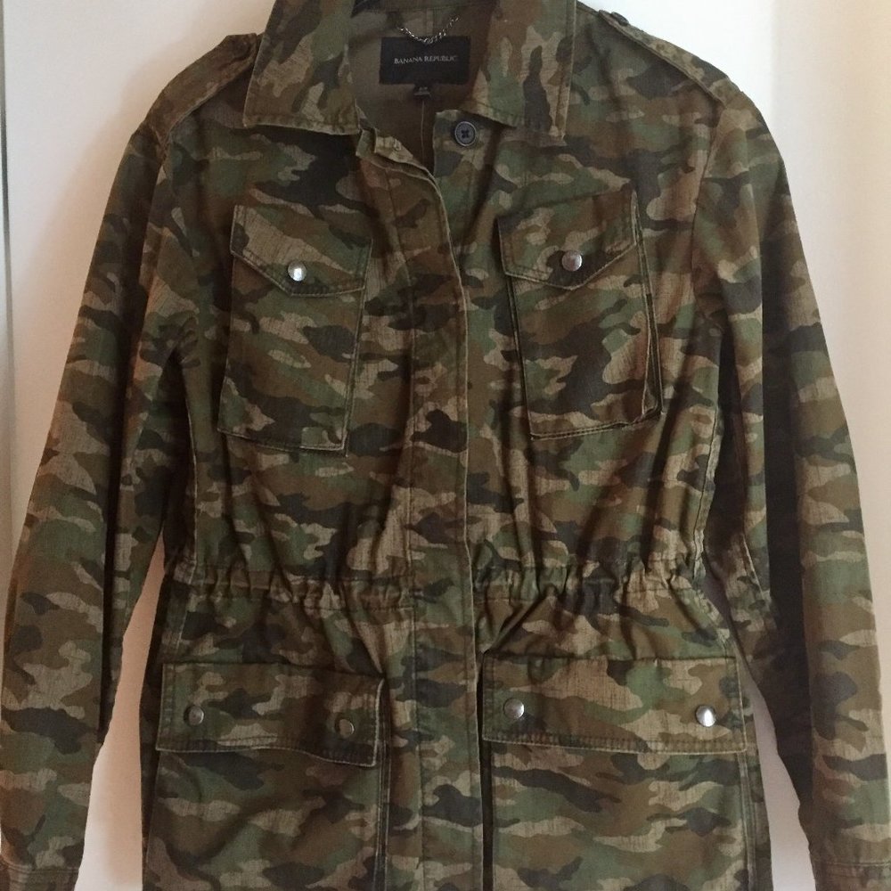 Banana Republic Camo Jacket